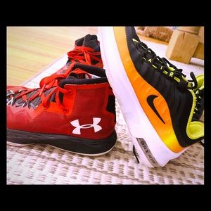 Nike/UA basketball shoes SOLD SEPARATELY